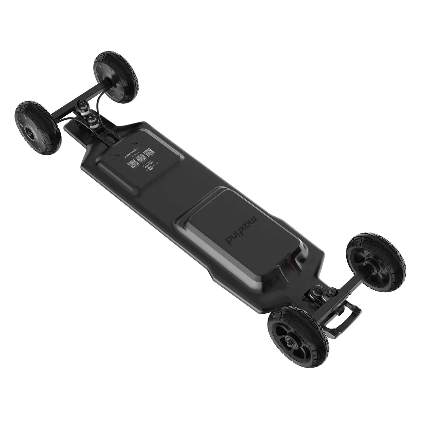 Maxfind FF AT High Speed 165MM Wheels Off Road Electric Skateboard 3000W Power Fast Swappable Battery Design