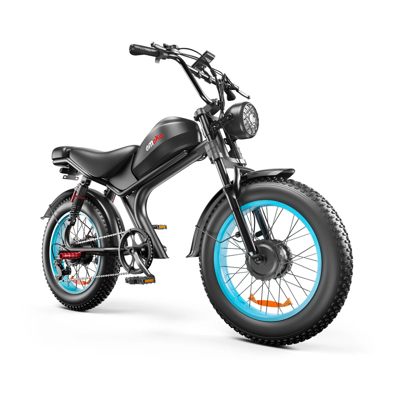 Emoko C93 Adult Electric Bike 1000W 48V 20Ah Battery 20x4 Inch Hydraulic Brake