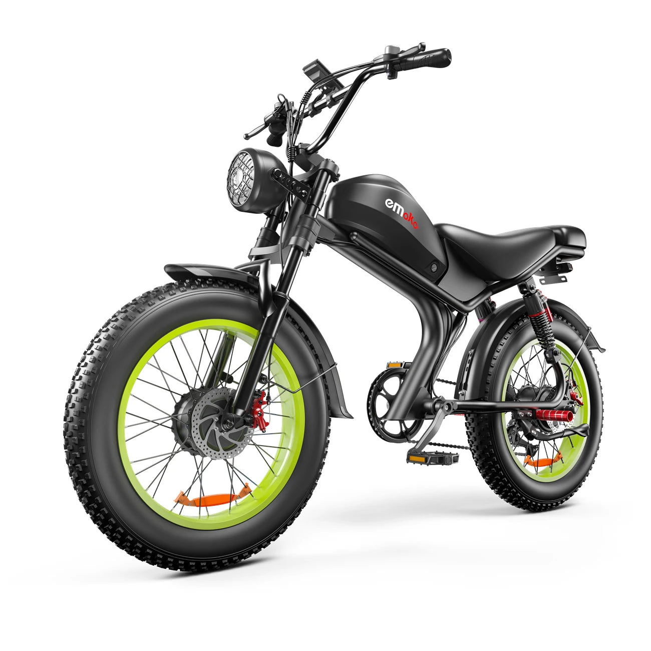 Emoko C93 Adult Electric Bike 1000W 48V 20Ah Battery 20x4 Inch Hydraulic Brake