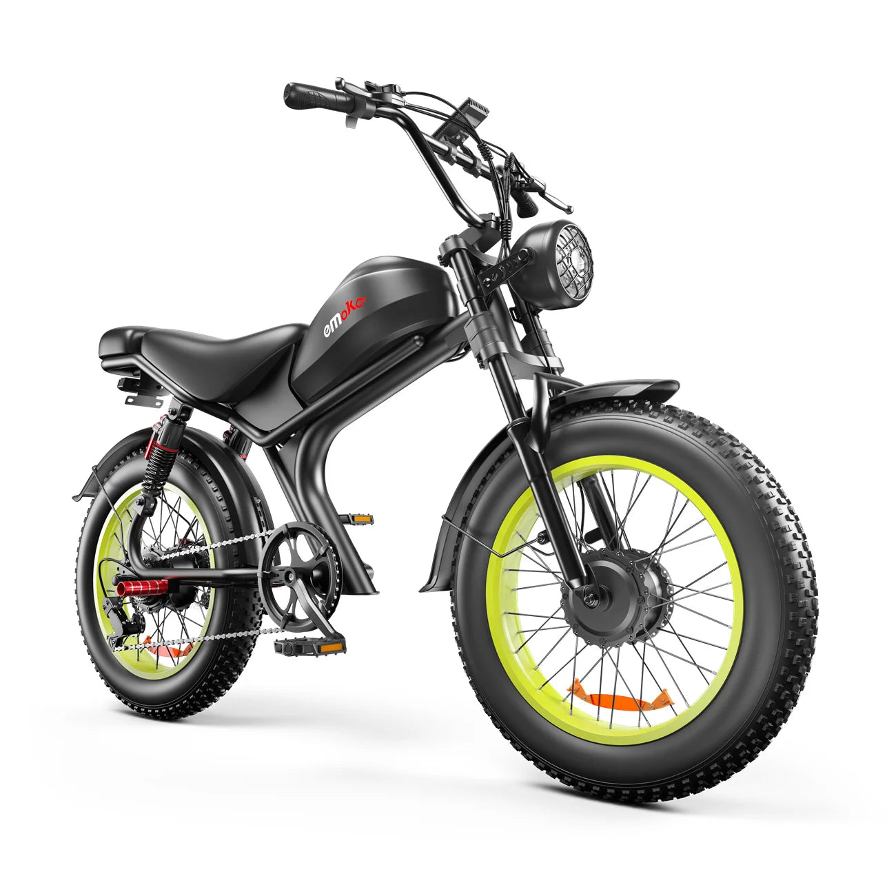 Emoko C93 Adult Electric Bike 1000W 48V 20Ah Battery 20x4 Inch Hydraulic Brake