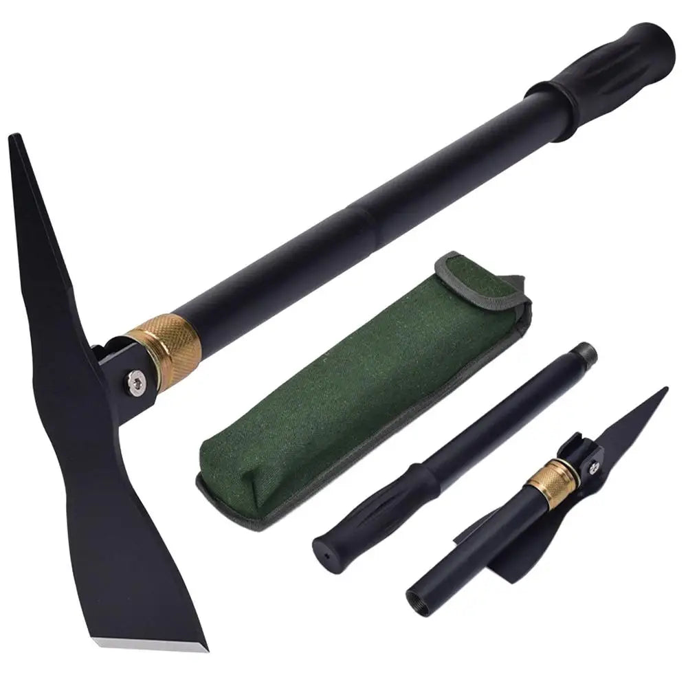 Folding Shovel Lightweight Portable Camping Shovels For Digging Tactical Shovel Pickaxe Hoe Outdoor Survival Tools For Hiking
