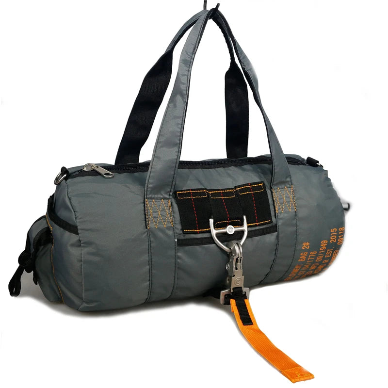 LQARMY Tactical Parachute Sport Duffle Bag 1000D Nylon Outdoor Travel Belt Bag Camping Crossbody Bag