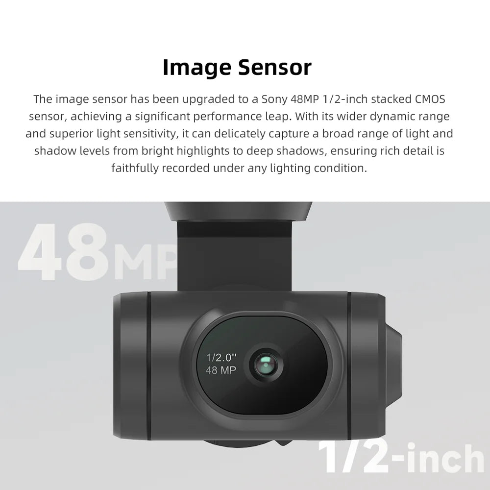 FIMI Mini 3 4K GPS Drone with 3 Axis Gimbal 249g 4K 60FPS 48MP 9KM Transmission 64 Minute Flight Time Super Night Video Auto Return