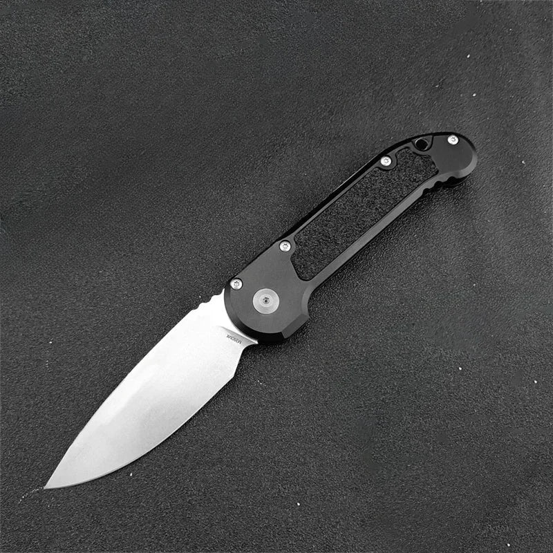 Micro Folding Knife D2 Blade Aluminum Alloy Handle High Quality Camping Outdoor Hunting Self Defense Survival Multitool Knife