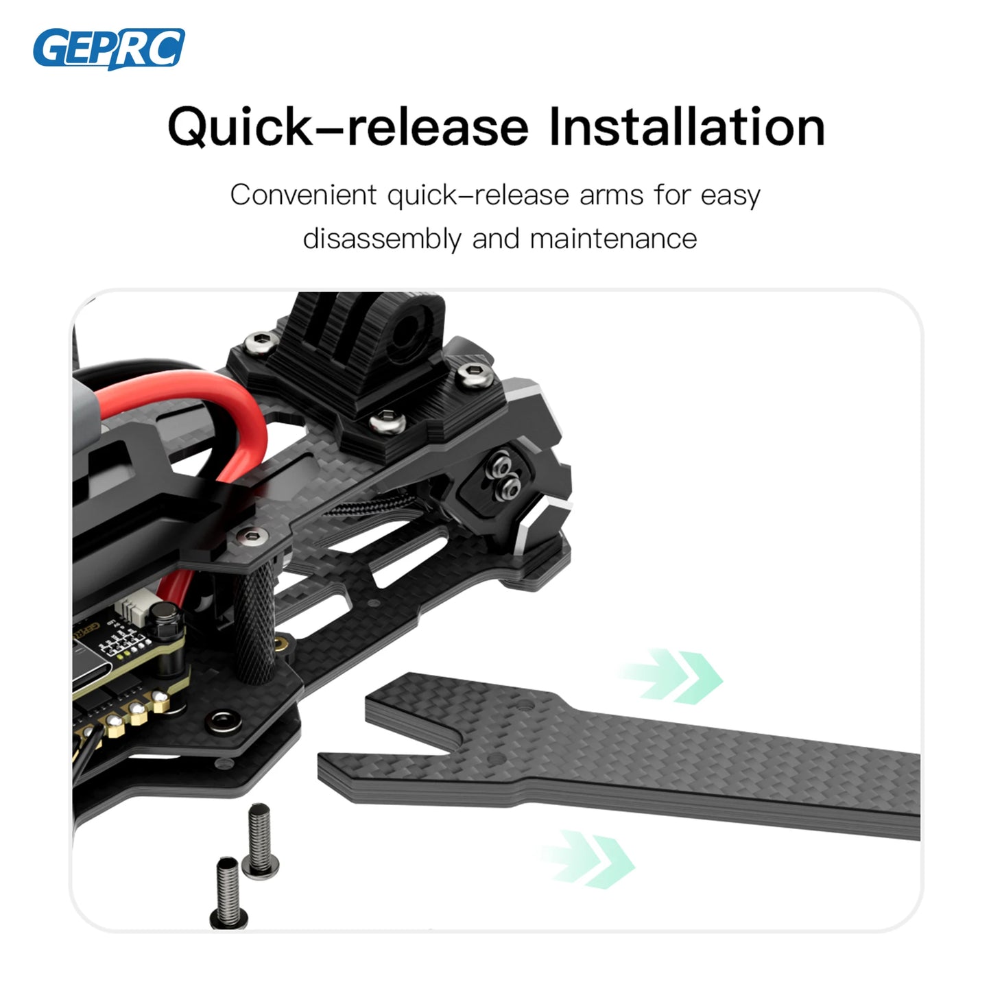 GEPRC Vapor X5 X6 HD Wasp FPV 5-6 Inch F722 V2 FC 60A 4 IN 1 ESC Link VTX High Performance CNC Alloy RC Quadcopter Freestyle Drone