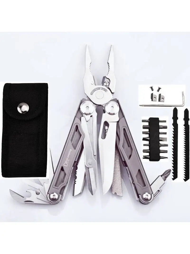 Daicamping DL30 Multitools Hand DIY Multi Tools Multi-tool Clamp Folding Knives Scissors Cutters EDC Survival Gear Manual Pliers