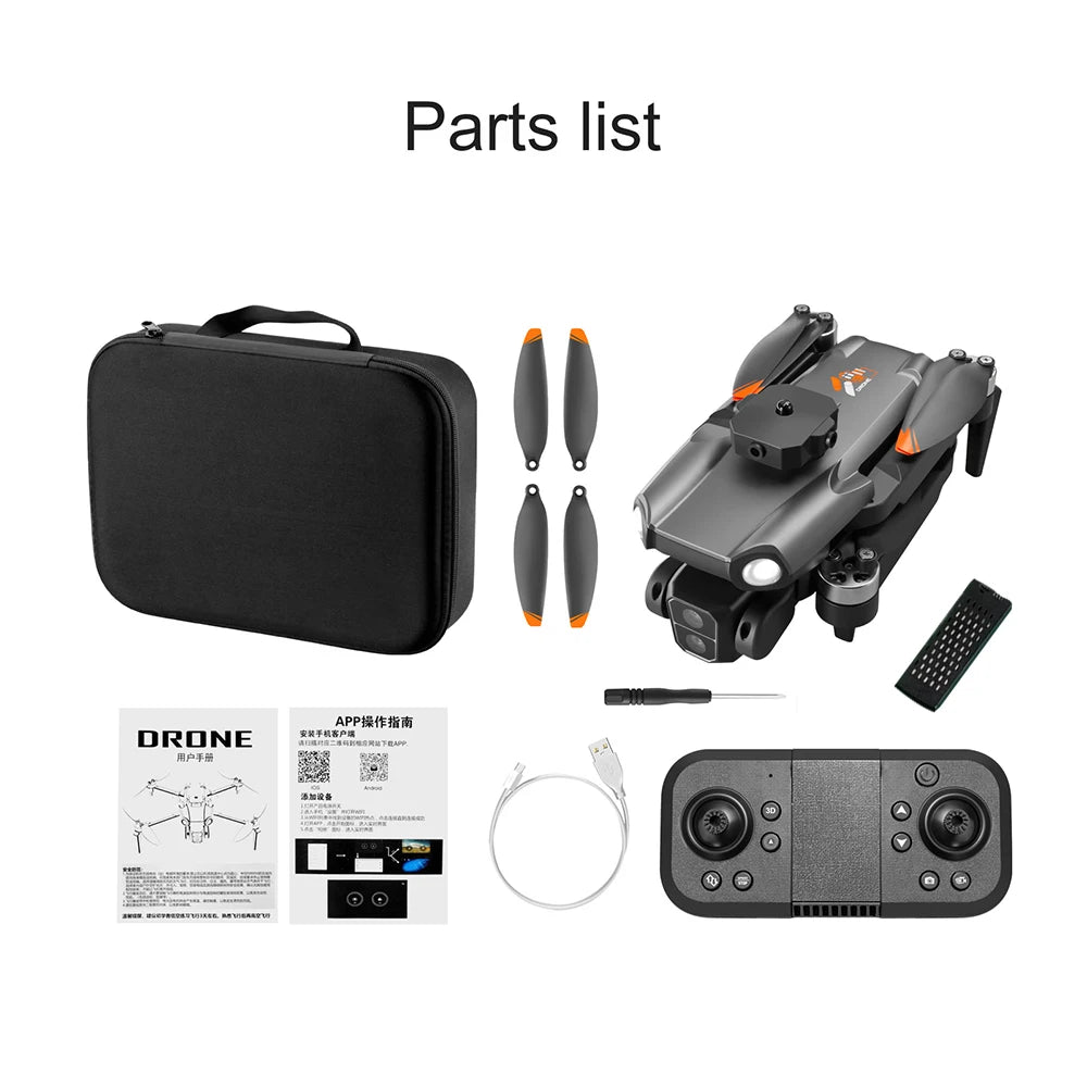 S136 Drone 4K Camera Brushless Obstacle Avoidance Motor Multiple Modes Foldable Suitable For Outdoor Use With Handbag