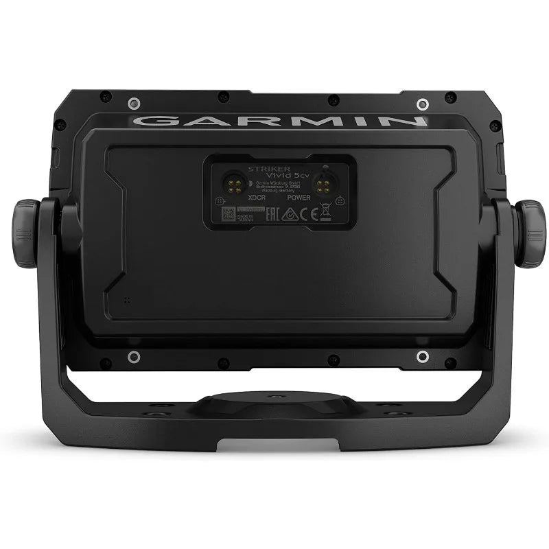 Garmin Striker Vivid 5cv, Easy-to-Use 5-inch Color Fishfinder and Sonar Transducer, Vivid Scanning Sonar Color Palettes