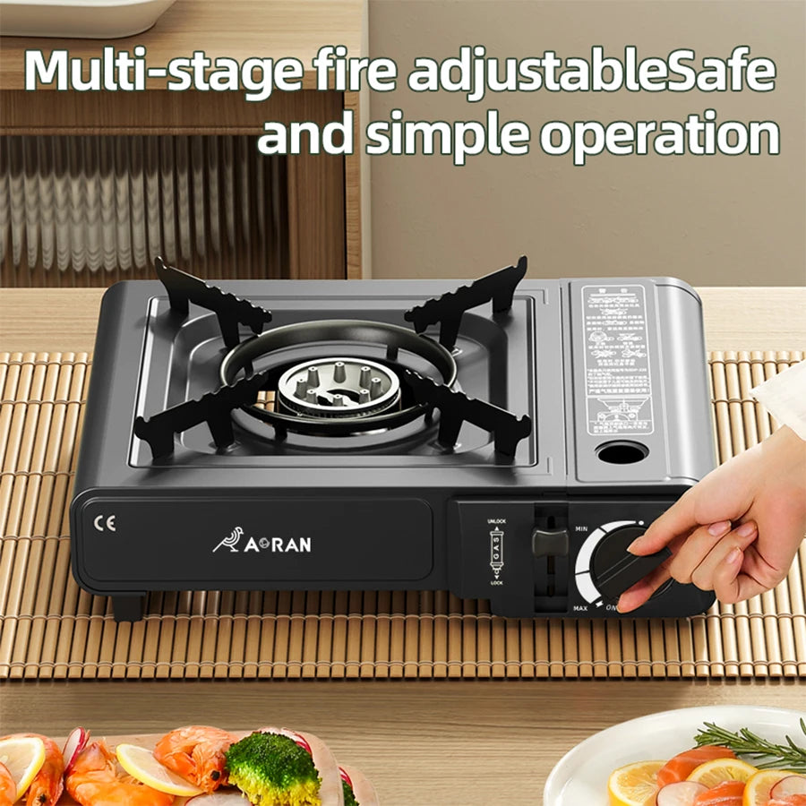 Card Stove Portable Gas Stove for Camping and Picnicking Household Use