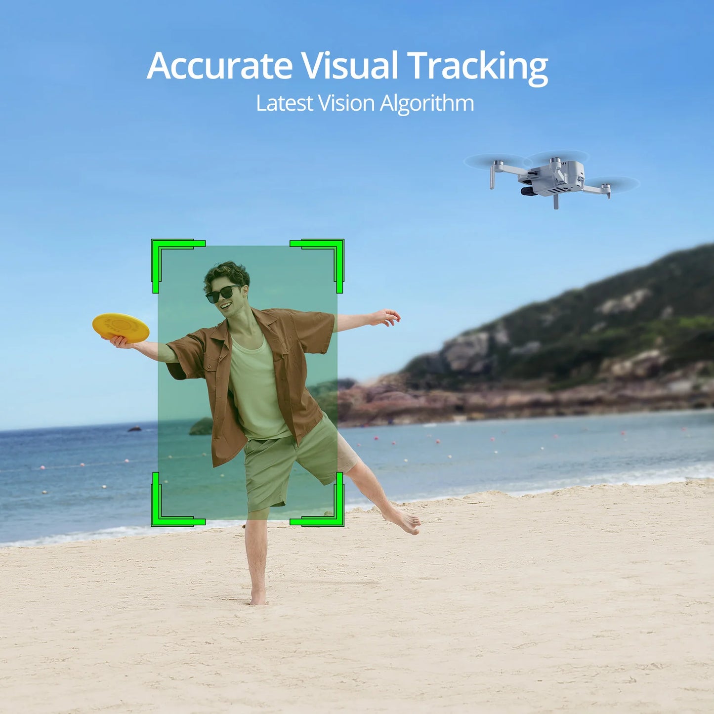 Potensic C0 4K GPS Professional Drone with 3-Axis Gimbal and Visual Tracking Max Distance 6 KM Under 249g with Return to Home Feature