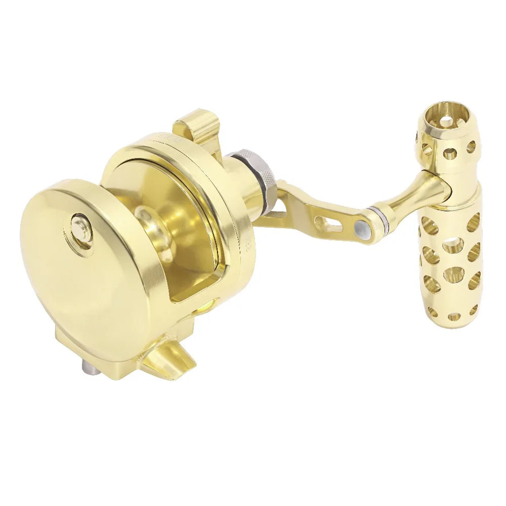 JIGGING BIG GAME SALTWATER FISHING REEL CNC MACHINED 2-SPEED 44LBS LEVER DRAG DEEP SEA BOAT TROLLING FISHING GEAR RATIO 4.5:1/2.