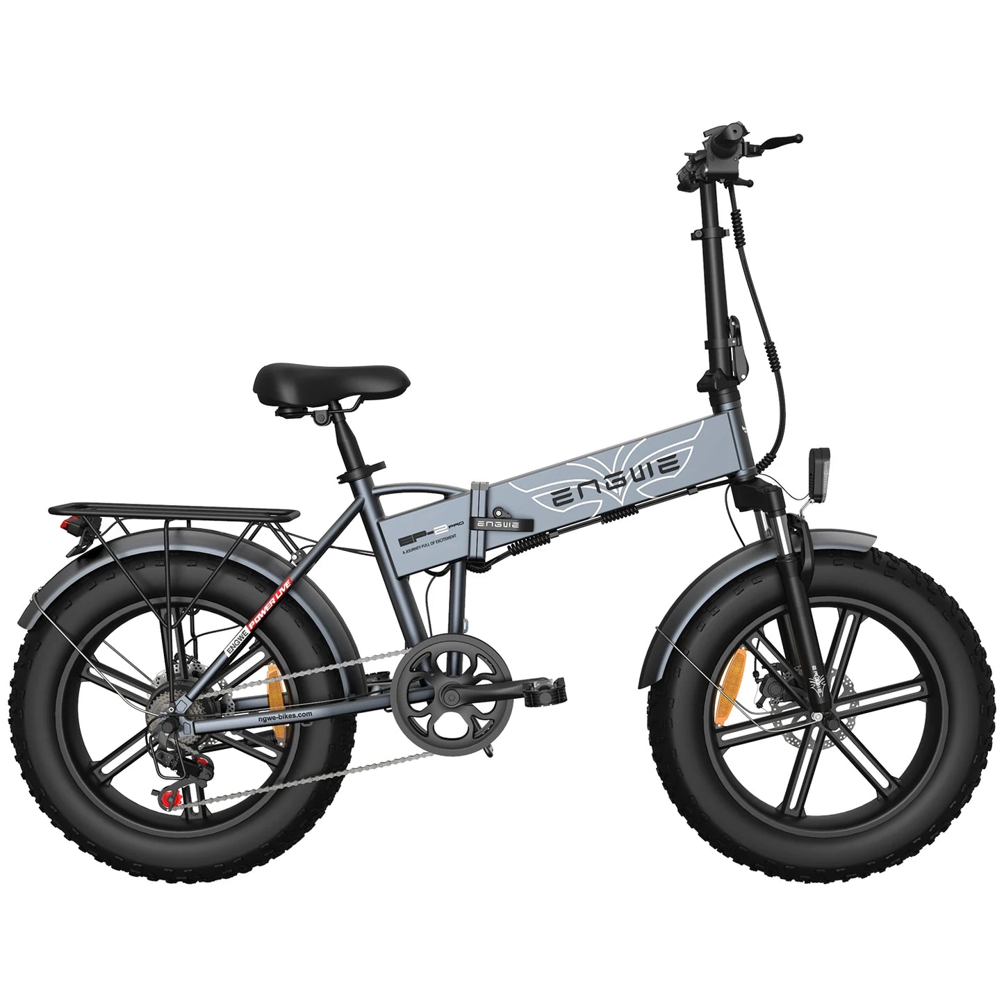 Engwe EP-2PRO E-Bike Folding 750W Motor 48V 13AH Lithium Battery Mountain Snow Electric Bicycle 20x4.0 Fat Tire Electric Bike