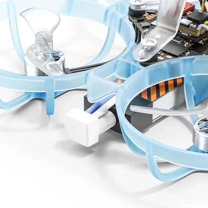 Betafpv Air75 Brushless Whoop Quadcopter Elrs 2.4G 5in1 Lava 1S 450mAh 75C Battery 0802se 23000kv Motor