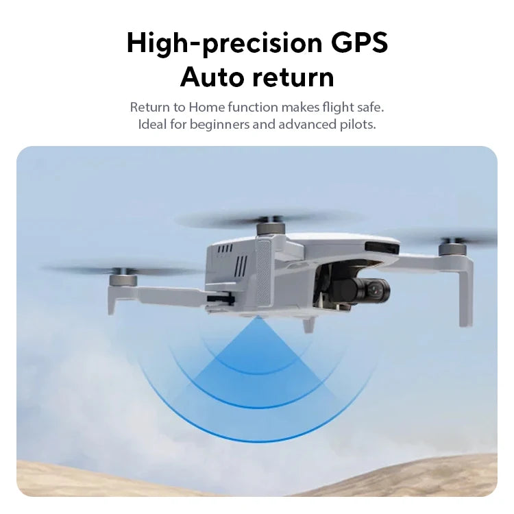 Potensic C0 4K Camera Drone Professional Mini Drone with 3 Axis Gimbal GPS 6KM Brushless RC Quadcopter for Travel Gifts