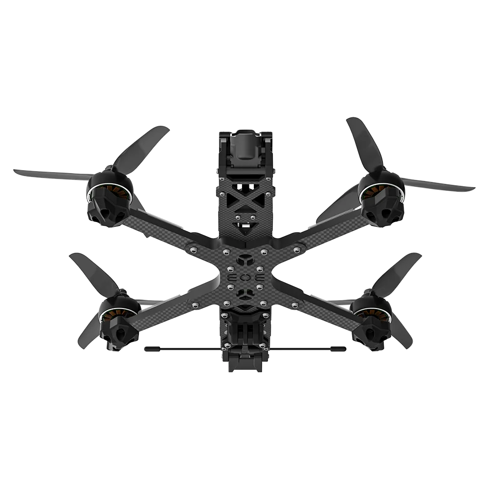 Iflight BOB46 O4 6S HD Freestyle FPV Drone with 1480mAh Battery XING2 2207 1750KV Motors and Nazgul F5 Propellers