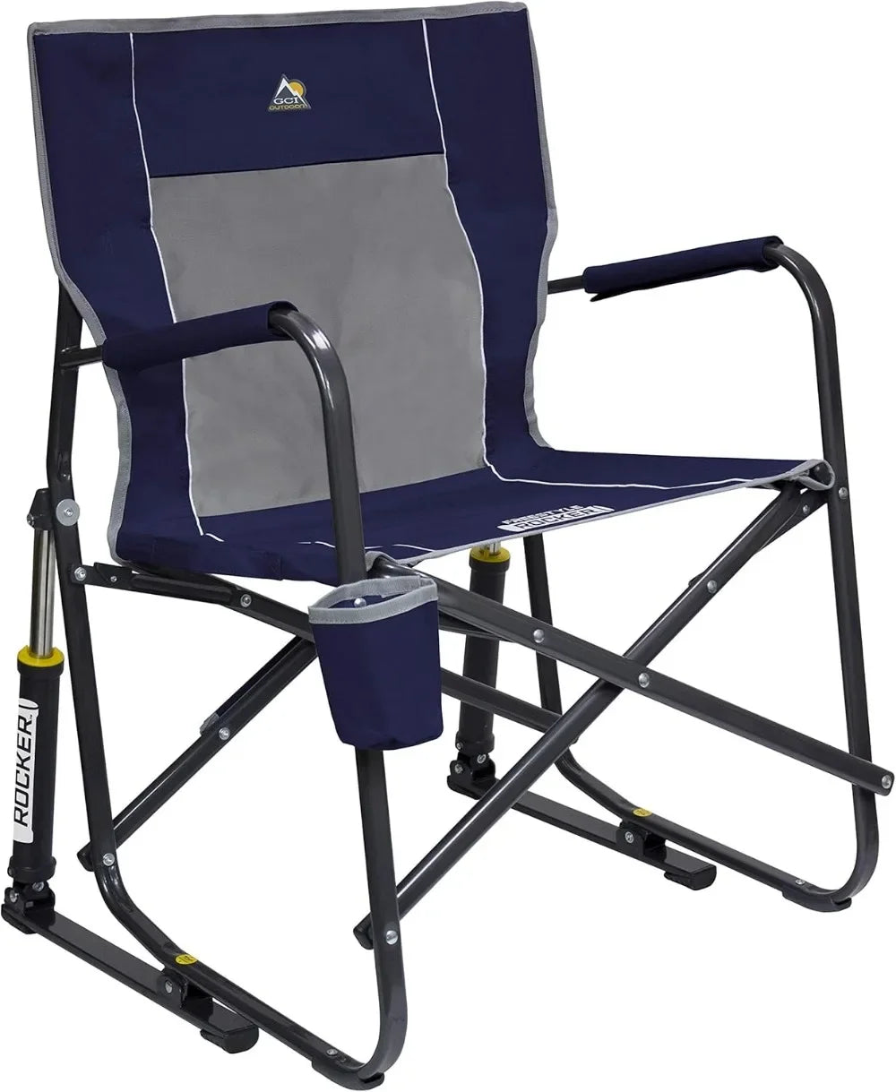 Freestyle Rocker Camping Chair Portable Outdoor Folding Seat