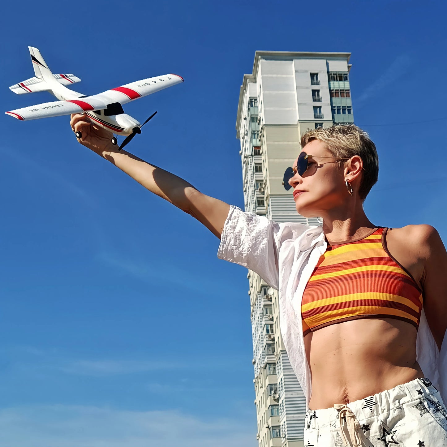 Wltoys F949 2.4G 3D6G 3Ch RC Airplane Fixed Wing Plane Outdoor Toy Drone RTF Upgrade Version With Digital Servo And Gyroscope