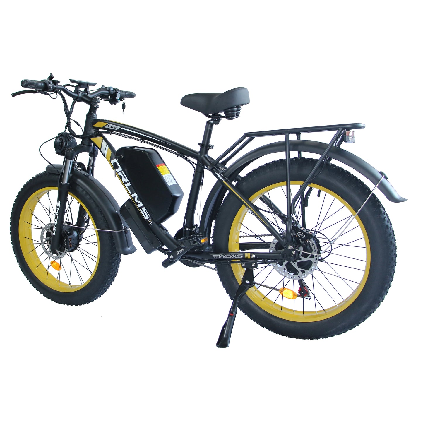 Orlms TS60 Electric Bike 2000W Powerful Motor 48V 25Ah Large Capacity Battery 26 Inch 4.0 Tires Double Shock Absorbers