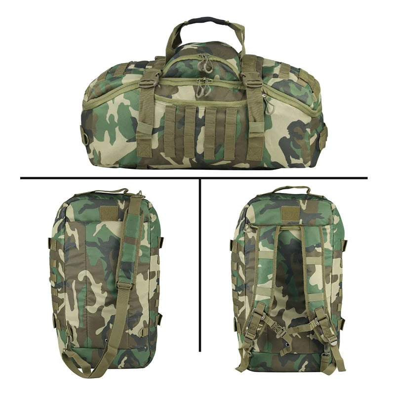 35L 40L 50L 80L Outdoor Mountaineering Molle Tactical Backpack Large Duffel Bag for Hiking Camping Travel