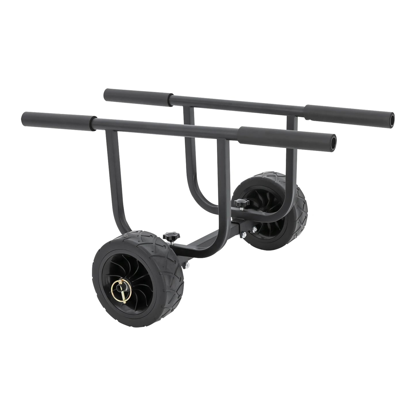 220.46 Pounds Stainless Steel Boat Dolly Cart Transport Carrier for Small Boats Up to 16.54 Inches Wide Fishing Boats and Kayaks
