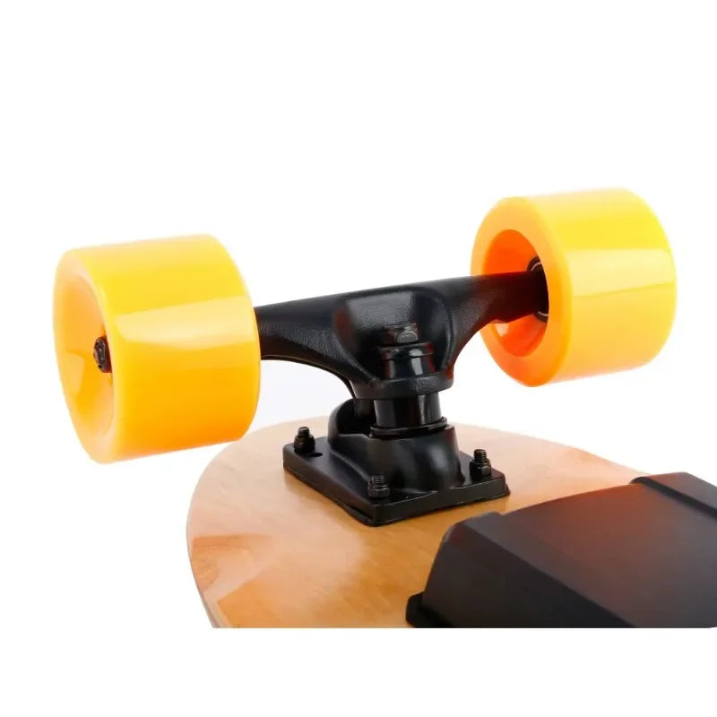 Electric Skateboard with Remote Control 350W Max 10 MPH 7 Layers Maple Deck for Adults Teens and Kids