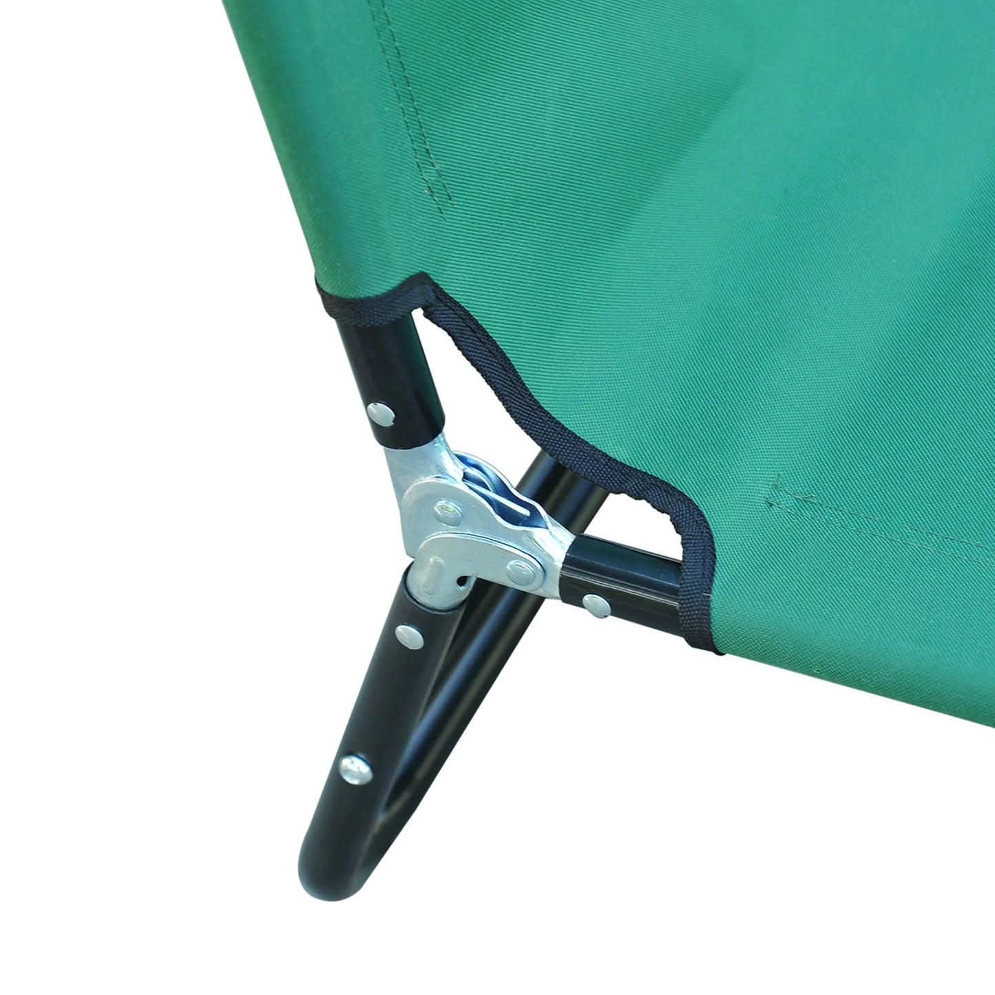 Patio Foldable Chaise Lounge Chair Outdoor Camping Cot Sun Recliner Beach Pool