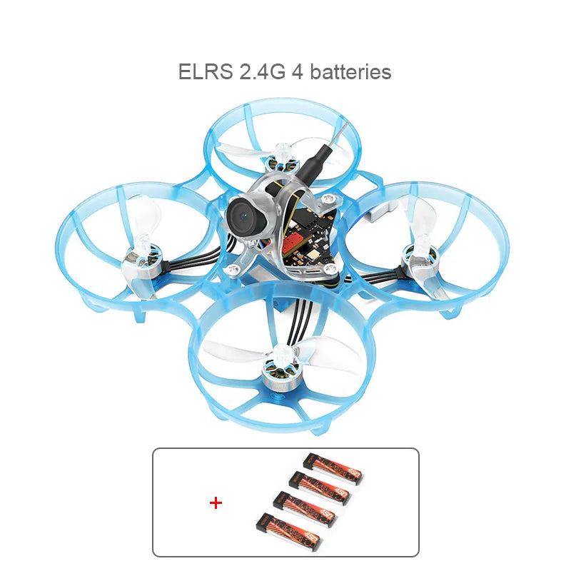 Betafpv Air75 Brushless Whoop Quadcopter Elrs 2.4G 5in1 Lava 1S 450mAh 75C Battery 0802se 23000kv Motor
