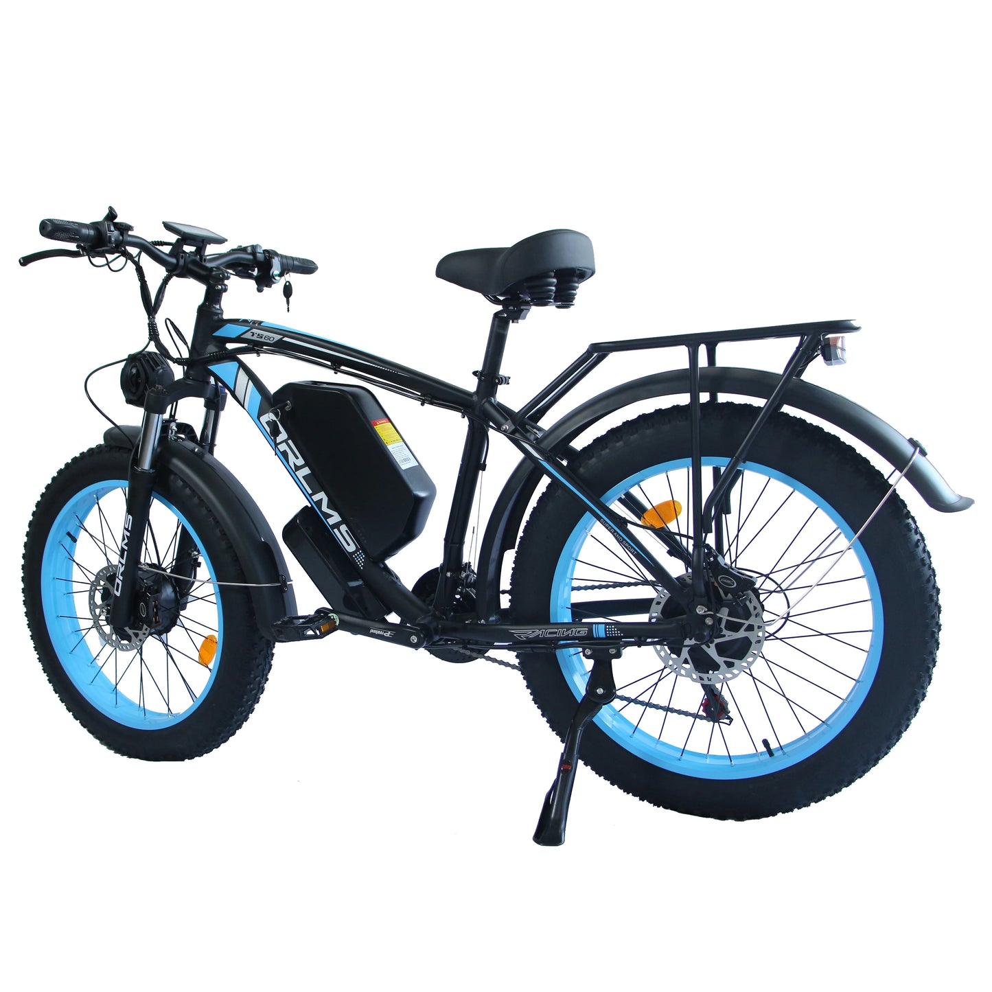 Orlms TS60 Electric Bike 2000W Powerful Motor 48V 25Ah Large Capacity Battery 26 Inch 4.0 Tires Double Shock Absorbers