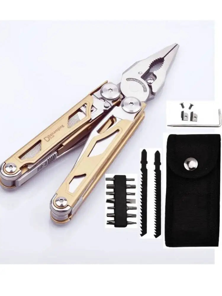 Daicamping DL30 Multitools Hand DIY Multi Tools Multi-tool Clamp Folding Knives Scissors Cutters EDC Survival Gear Manual Pliers
