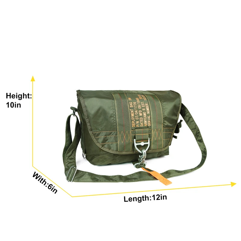 Tactical Shoulder Sling Bag Nylon Waterproof Outdoor Chest Pack for Men Trekking Camping Daypack