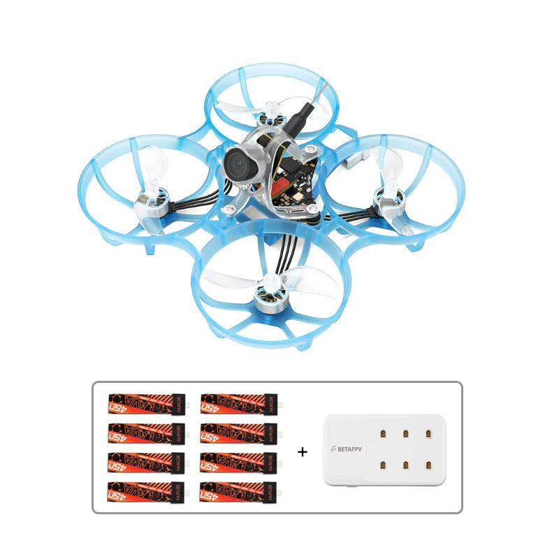 Betafpv Air75 Brushless Whoop Quadcopter Elrs 2.4G 5in1 Lava 1S 450mAh 75C Battery 0802se 23000kv Motor