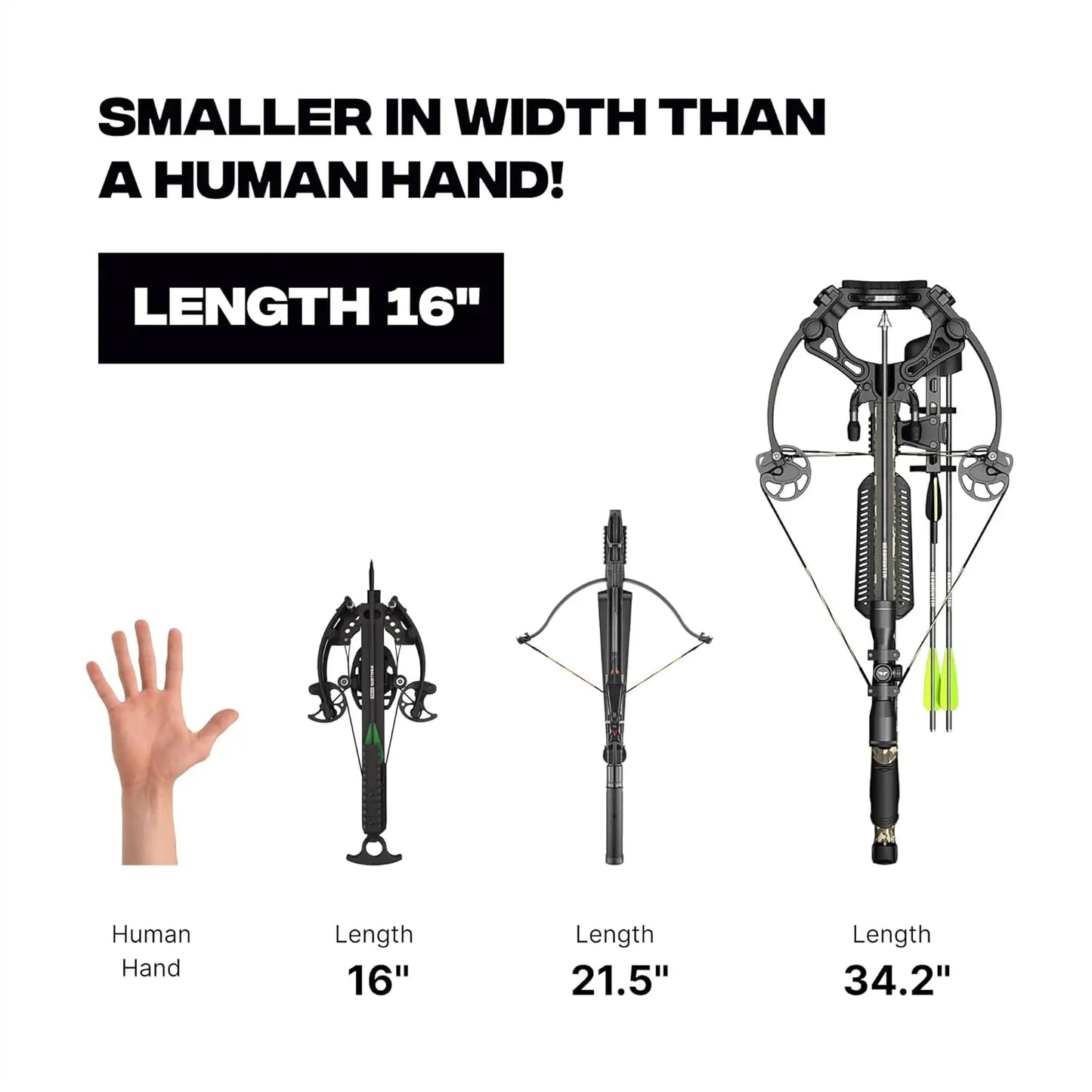 Compound Mini Crossbow Small Crossbow for Hunting Fishing and Target Practice for Adults and Youth