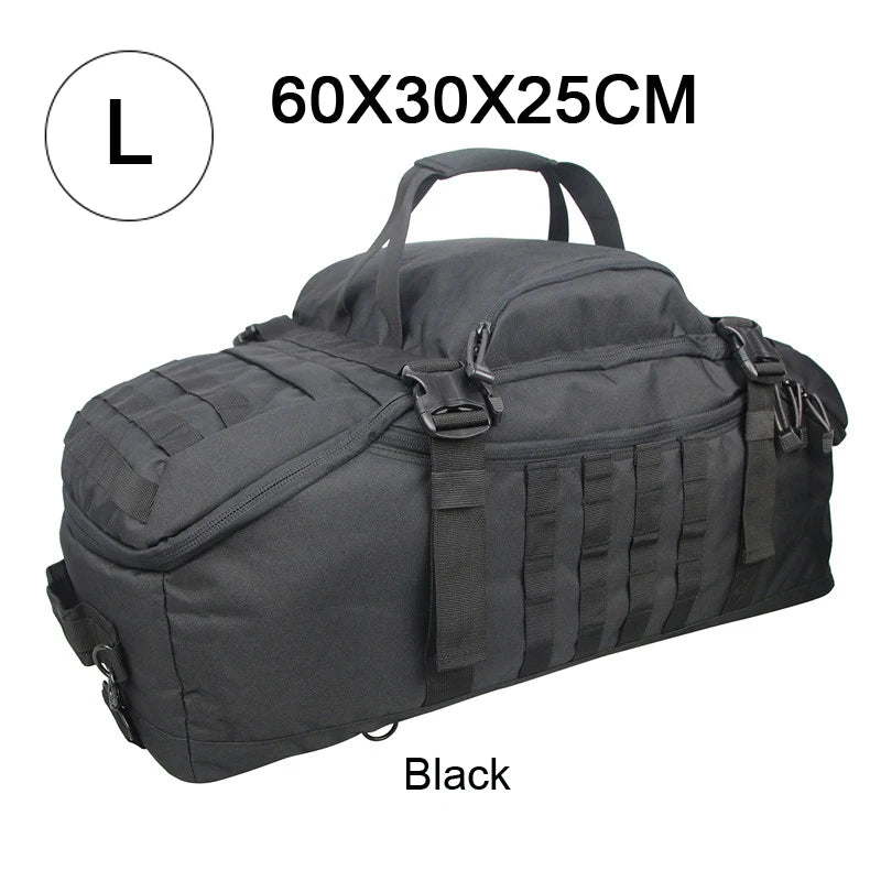 35L 40L 50L 80L Outdoor Mountaineering Molle Tactical Backpack Large Duffel Bag for Hiking Camping Travel
