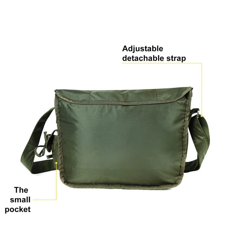 Tactical Shoulder Sling Bag Nylon Waterproof Outdoor Chest Pack for Men Trekking Camping Daypack