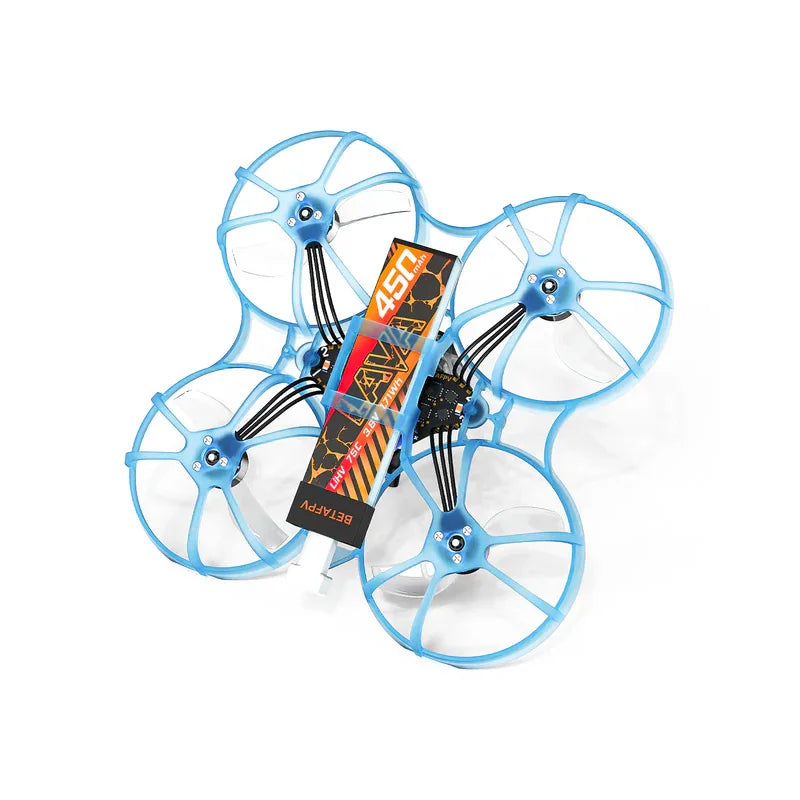 Betafpv Air75 Brushless Whoop Quadcopter Elrs 2.4G 5in1 Lava 1S 450mAh 75C Battery 0802se 23000kv Motor