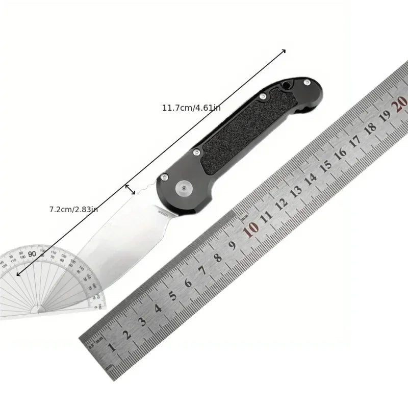 Micro Folding Knife D2 Blade Aluminum Alloy Handle High Quality Camping Outdoor Hunting Self Defense Survival Multitool Knife