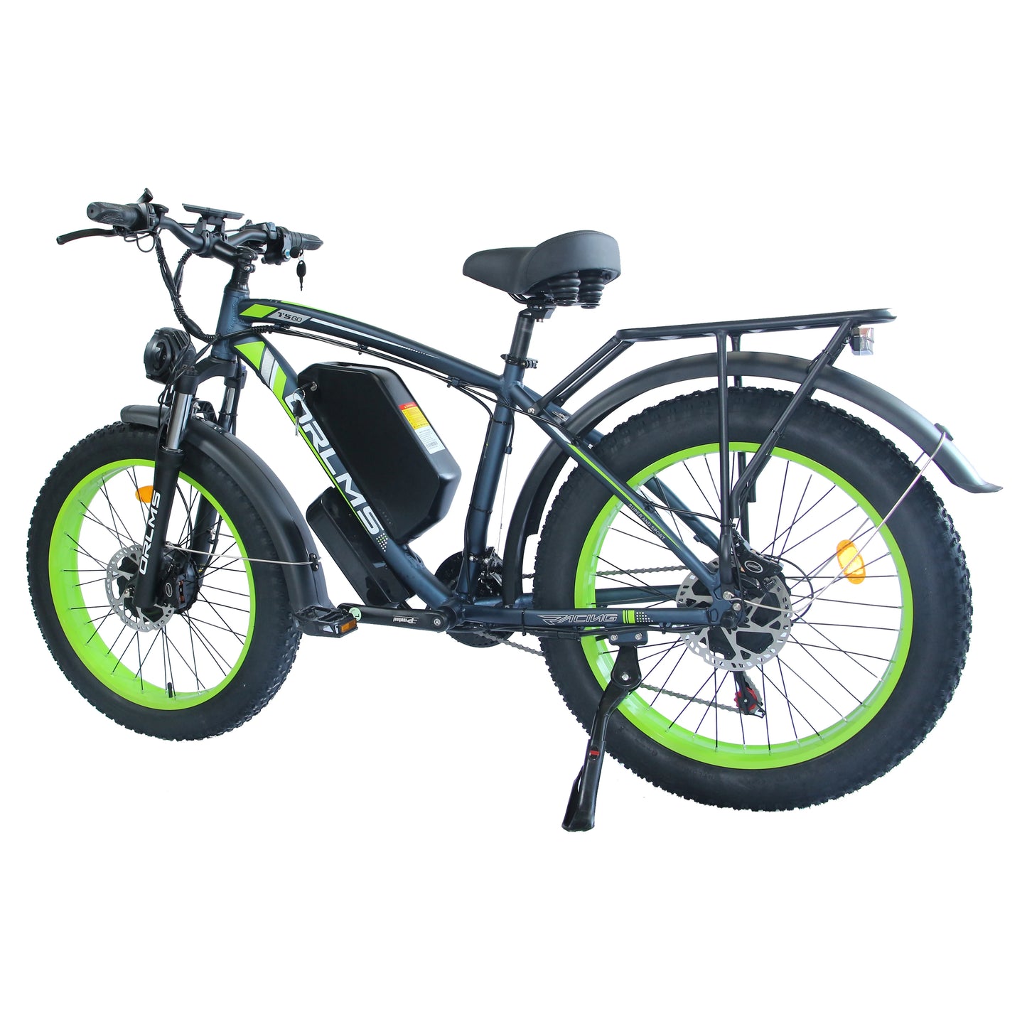 Orlms TS60 Electric Bike 2000W Powerful Motor 48V 25Ah Large Capacity Battery 26 Inch 4.0 Tires Double Shock Absorbers