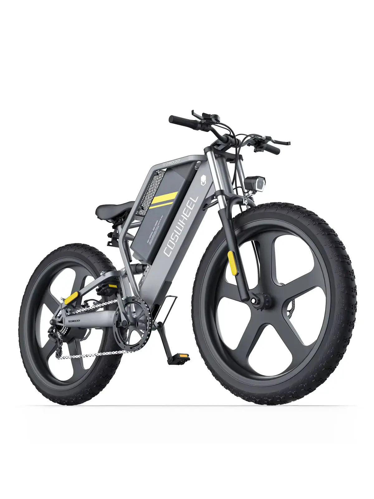 COSWHEEL T26 Electric Bike 26 Inch Fat Tires Adult Electric Mountain Bike 1000W 48V 25AH Hydraulic Brake Off Road Bicycle