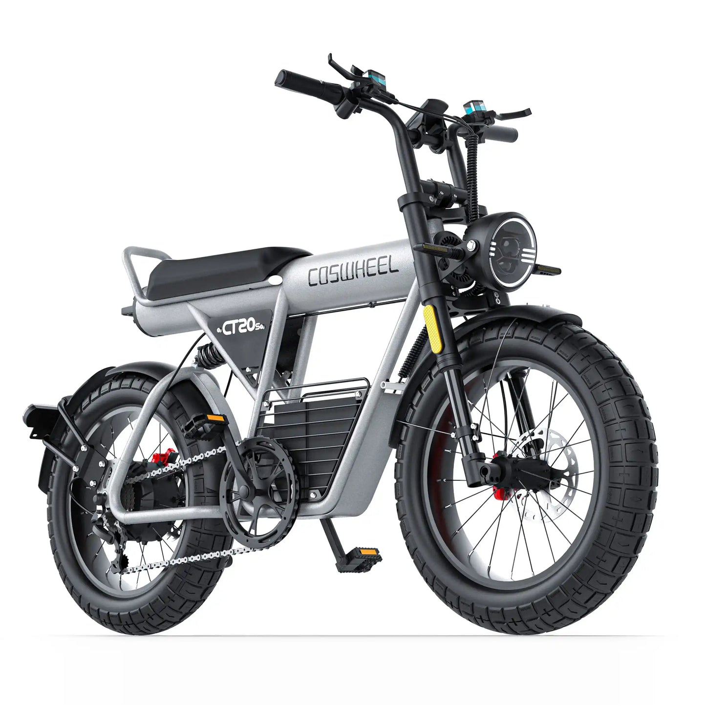 Coswheel Adult Electric Bike CT20S 1500W 60V 27.5AH Off Road Ebike Fat Tire Bike
