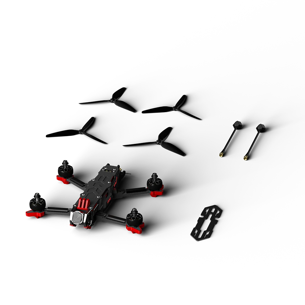 iFlight CineFlow 5 O4 6S HD 5 Inch Drone BNF with O4 Air Unit Pro and XING2 2207 2050KV Motor for FPV Cinematic Freestyle