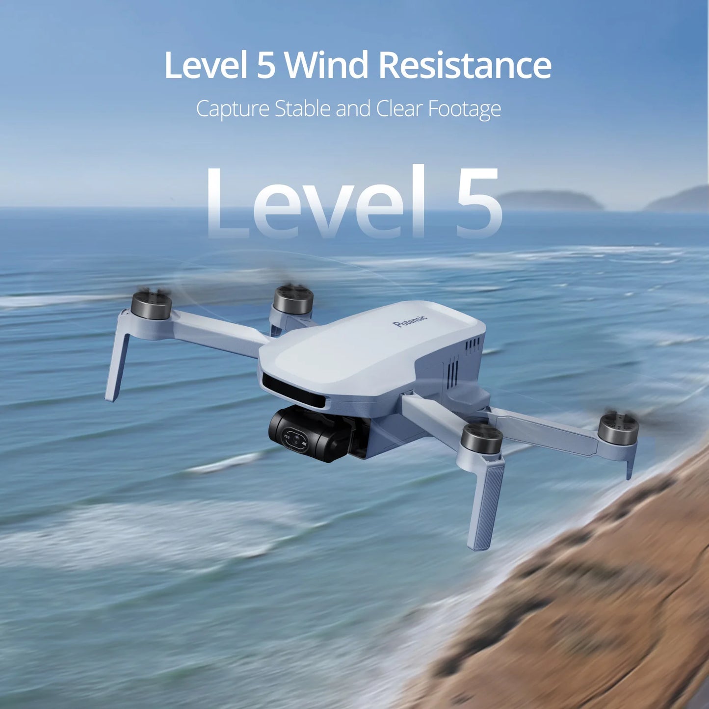 Potensic C0 Mini Drone 3 Axis Gimbal 6KM GPS 4K Professional Camera Quadcopter for Travel Gifts