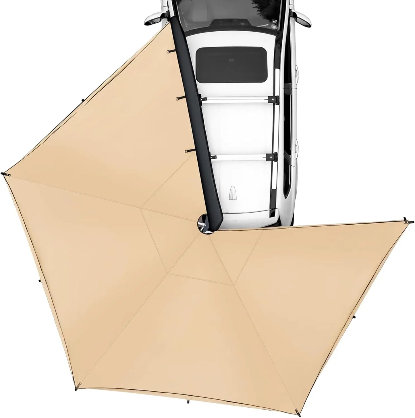 Versatility Camping Tent Moonshade Awning Auto Canopy with UV50 Protection and PU3000mm Water Resistance