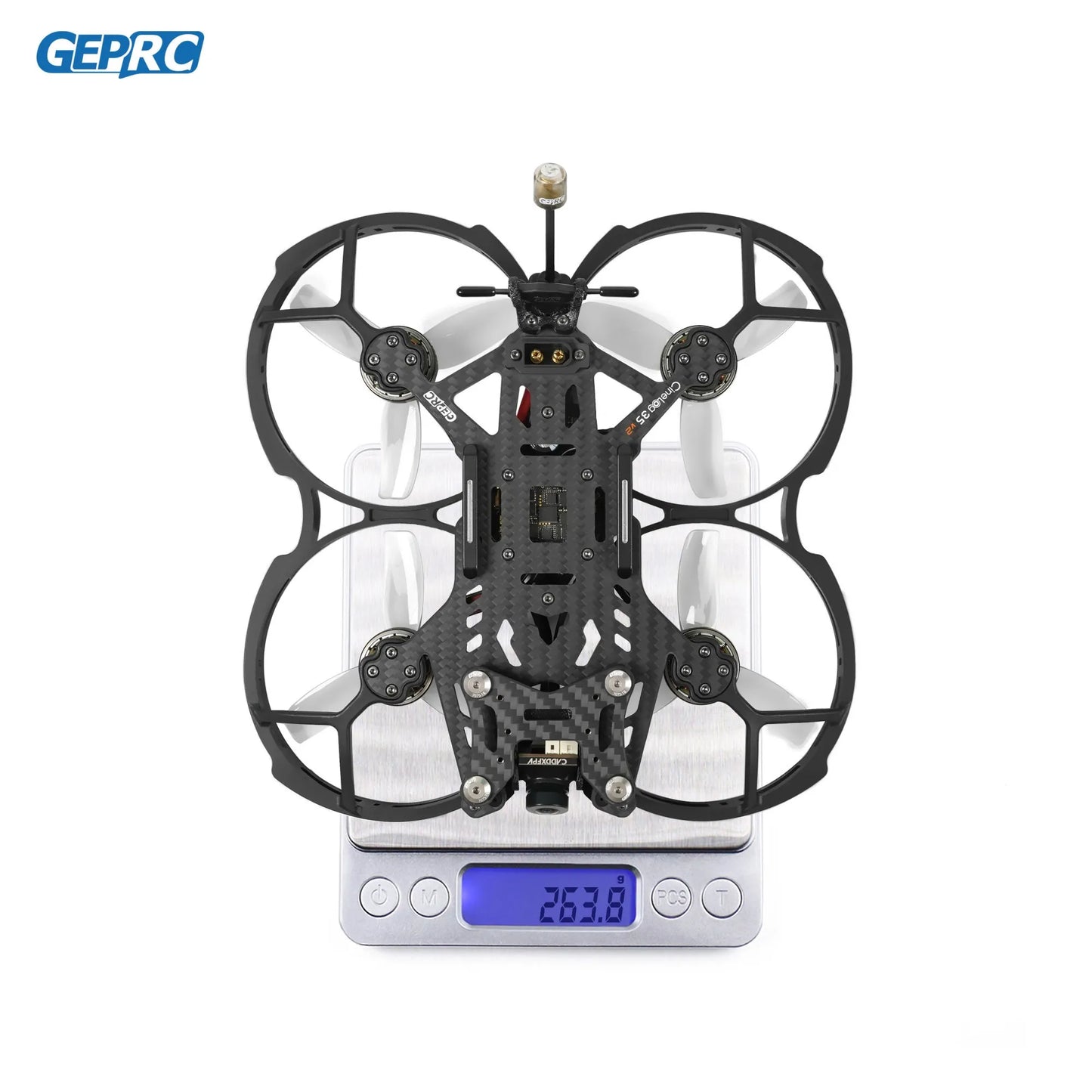 GEPRC Cinelog35 V2 Analog FPV Drone System Freestyle Drone 2105.5-2150KV VTX SPEEDX2 ICM 42688-P F722-45A AIO V2 RC Quadcopter with 1080p HD Camera for Aerial Photography