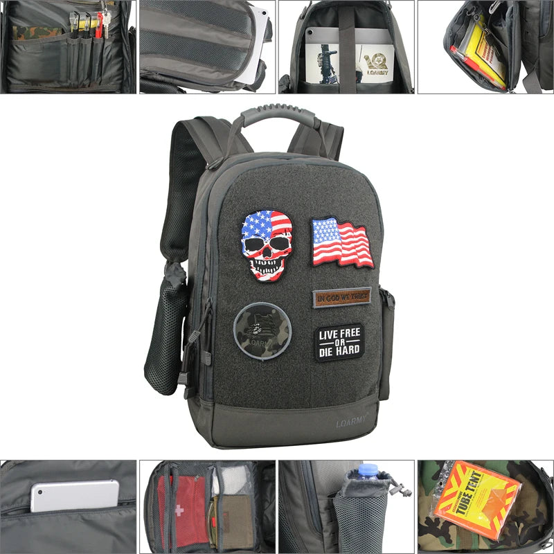 35L Outdoor Tactical Backpack Military Rucksack Waterproof Multi-Function Tactical Laptop Bag