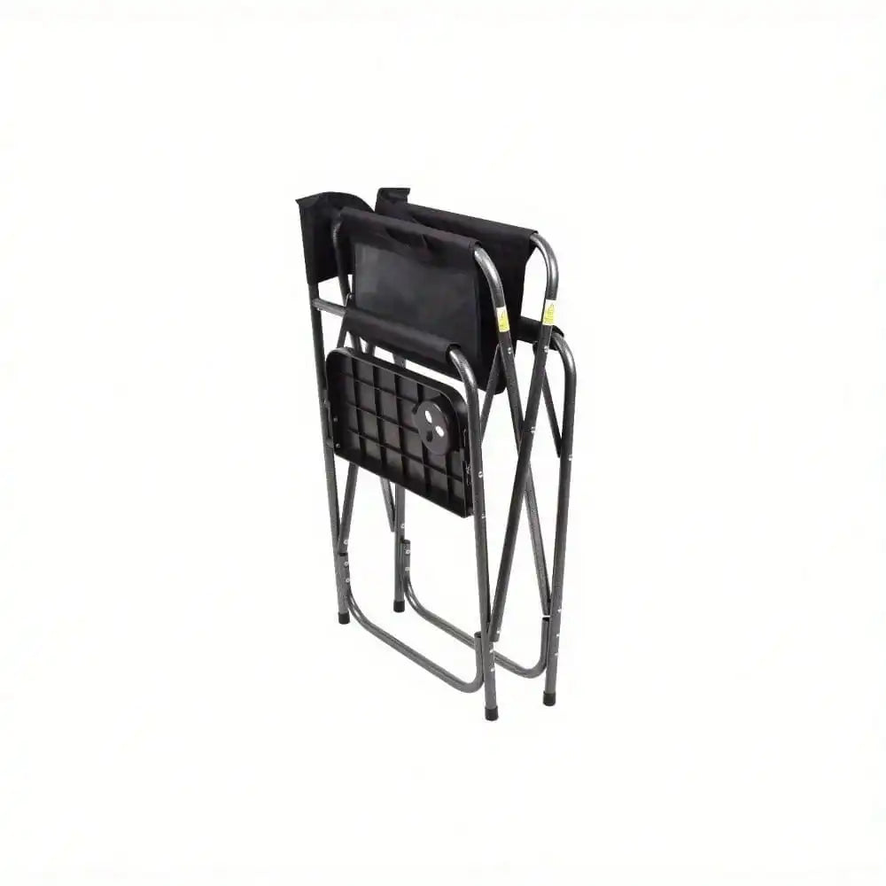 Directors Chair with Side Table Adult Size Foldable Outdoor Camping and Fishing Chair