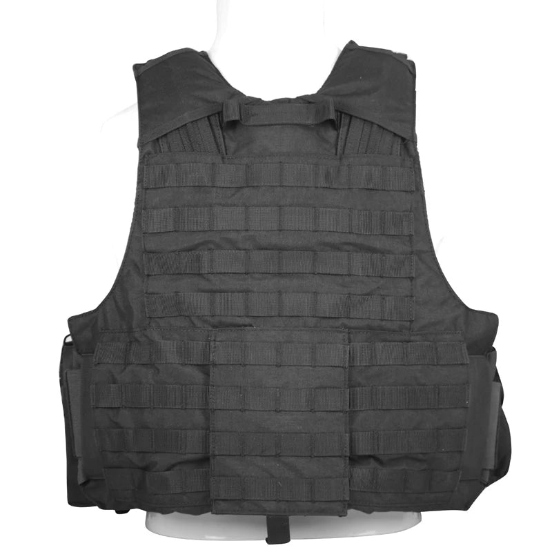 LQARMY Men Tactical Vest 1000D Quick Release Plate Carrier Chest Rig Combat Armor Outdoor Hunting CS Training Airsoft Vest