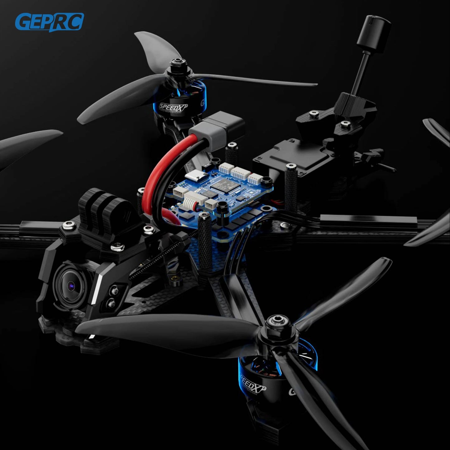 GEPRC Vapor X5 X6 HD Wasp FPV 5-6 Inch F722 V2 FC 60A 4 IN 1 ESC Link VTX High Performance CNC Alloy RC Quadcopter Freestyle Drone