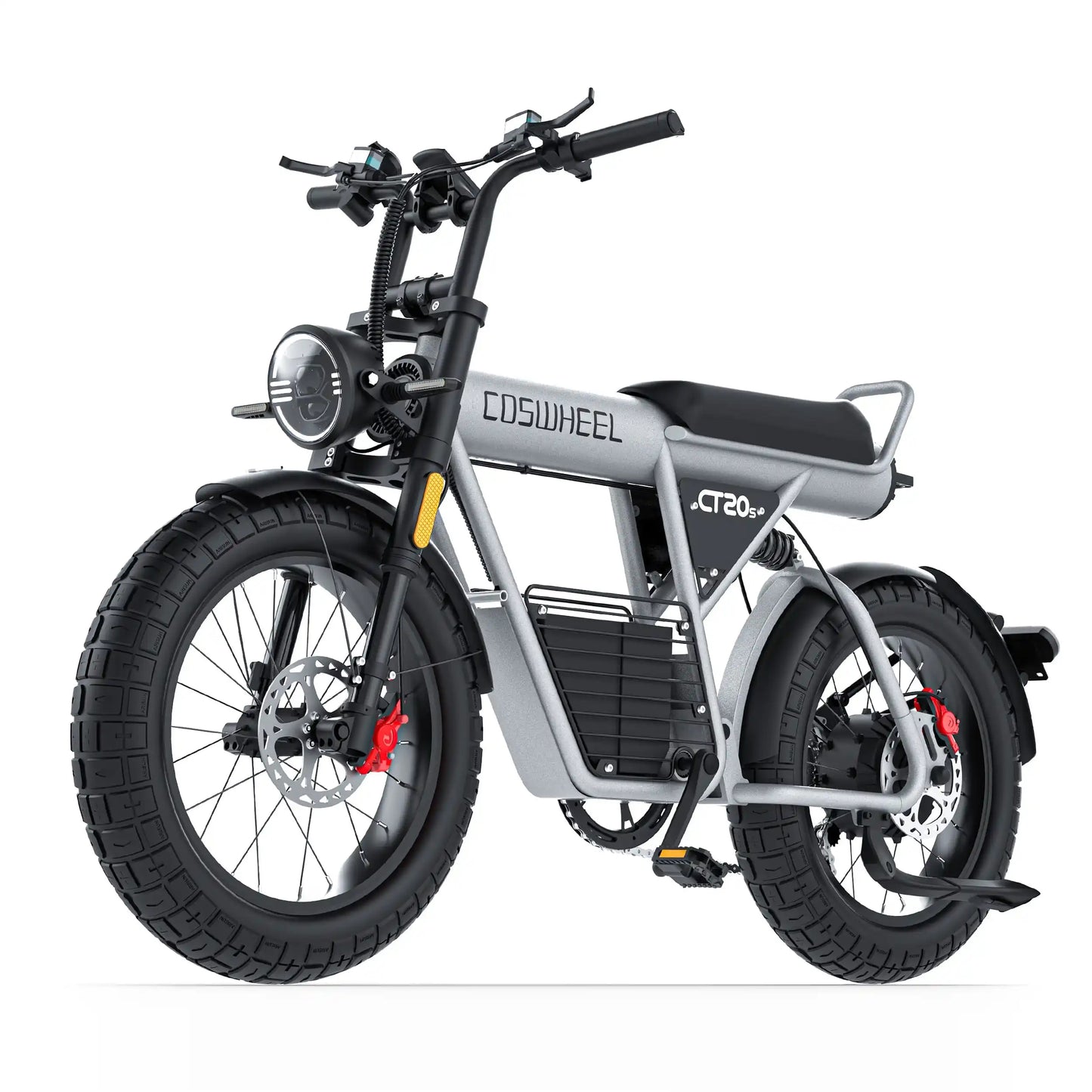 Coswheel Adult Electric Bike CT20S 1500W 60V 27.5AH Off Road Ebike Fat Tire Bike
