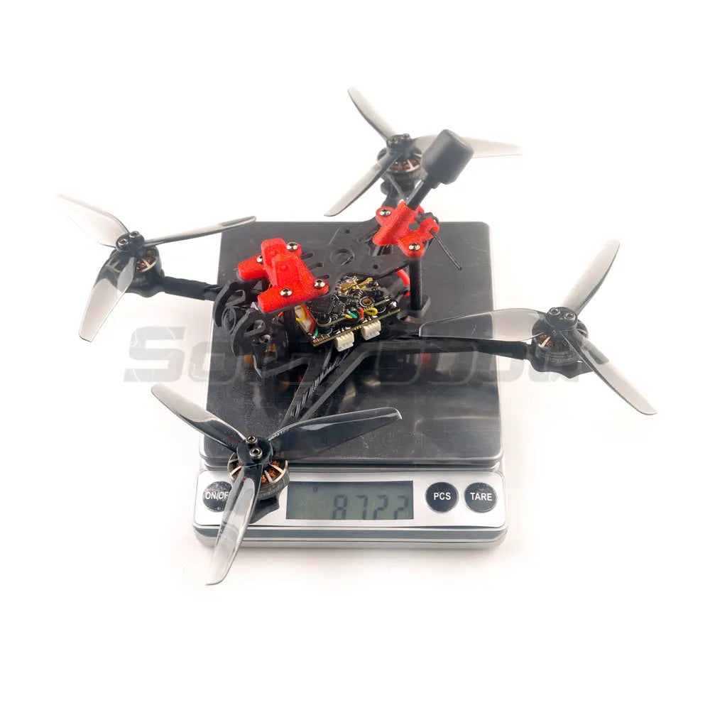 HappyModel Crux35 ELRS V2 CrazyF411 ELRS AIO URAT OVX303 300mW Caddx Ant 1200TVL EX1404 KV3500 4S 3.5 Inch FPV Freestyle Drone