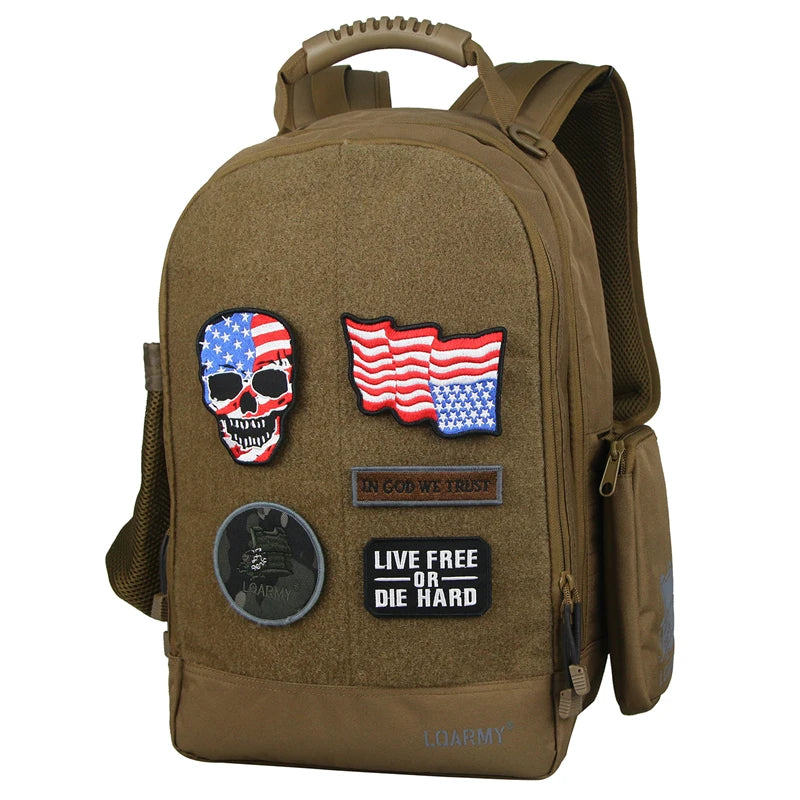 35L Outdoor Tactical Backpack Military Rucksack Waterproof Multi-Function Tactical Laptop Bag